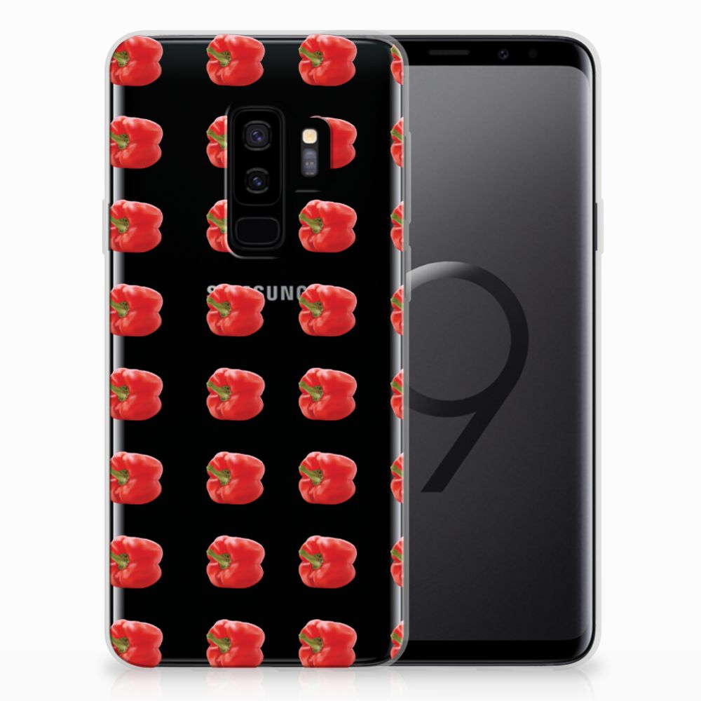 Samsung Galaxy S9 Plus Siliconen Case Paprika Red