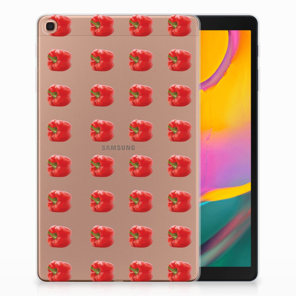 Samsung Galaxy Tab A 10.1 (2019) Tablethoesje Design Paprika Red