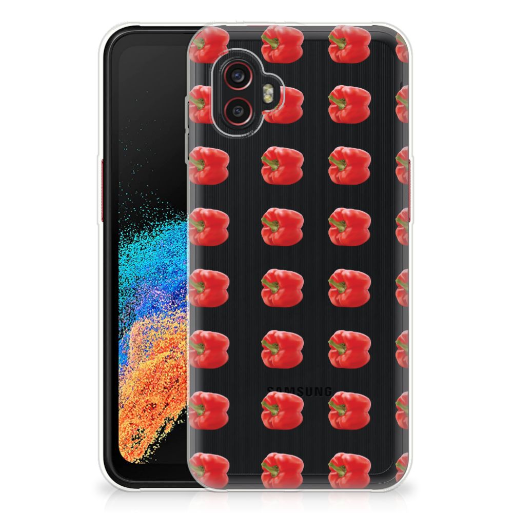 Samsung Galaxy Xcover 6 Pro Siliconen Case Paprika Red