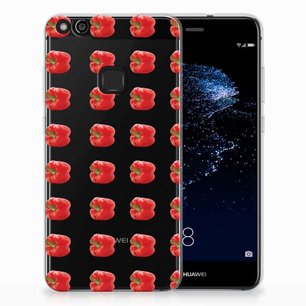 Huawei P10 Lite Siliconen Case Paprika Red