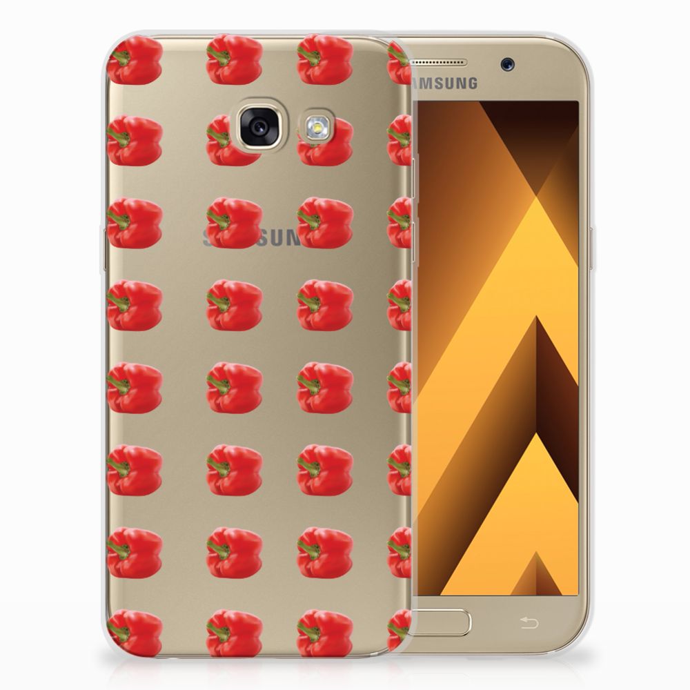 Samsung Galaxy A5 2017 Siliconen Case Paprika Red