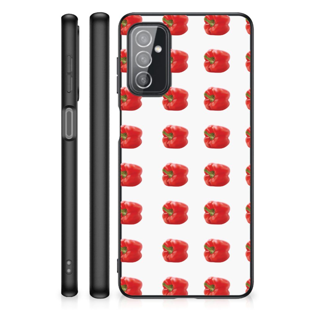 Samsung Galaxy M52 Back Cover Hoesje Paprika Red