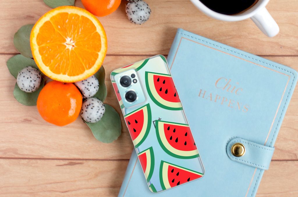 OnePlus Nord CE 2 5G Siliconen Case Watermelons
