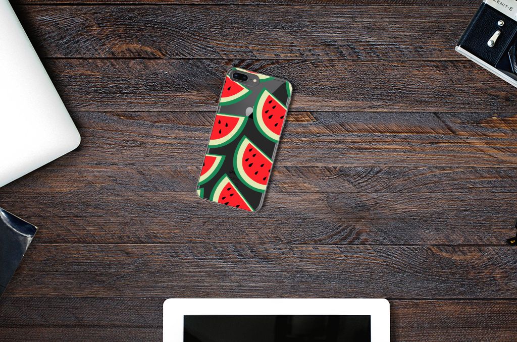 Apple iPhone 7 Plus | 8 Plus Siliconen Case Watermelons
