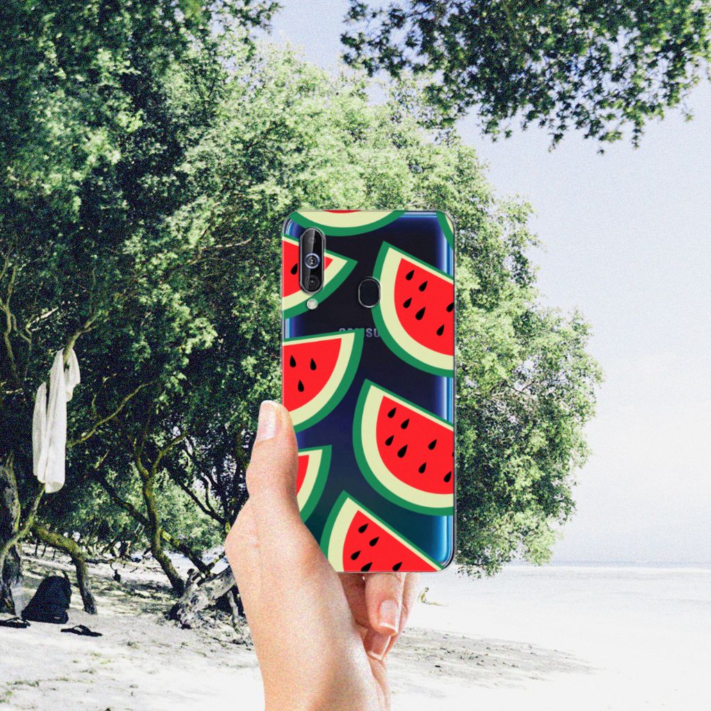 Samsung Galaxy A60 Siliconen Case Watermelons
