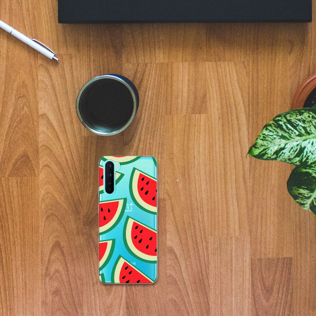 OnePlus Nord Siliconen Case Watermelons