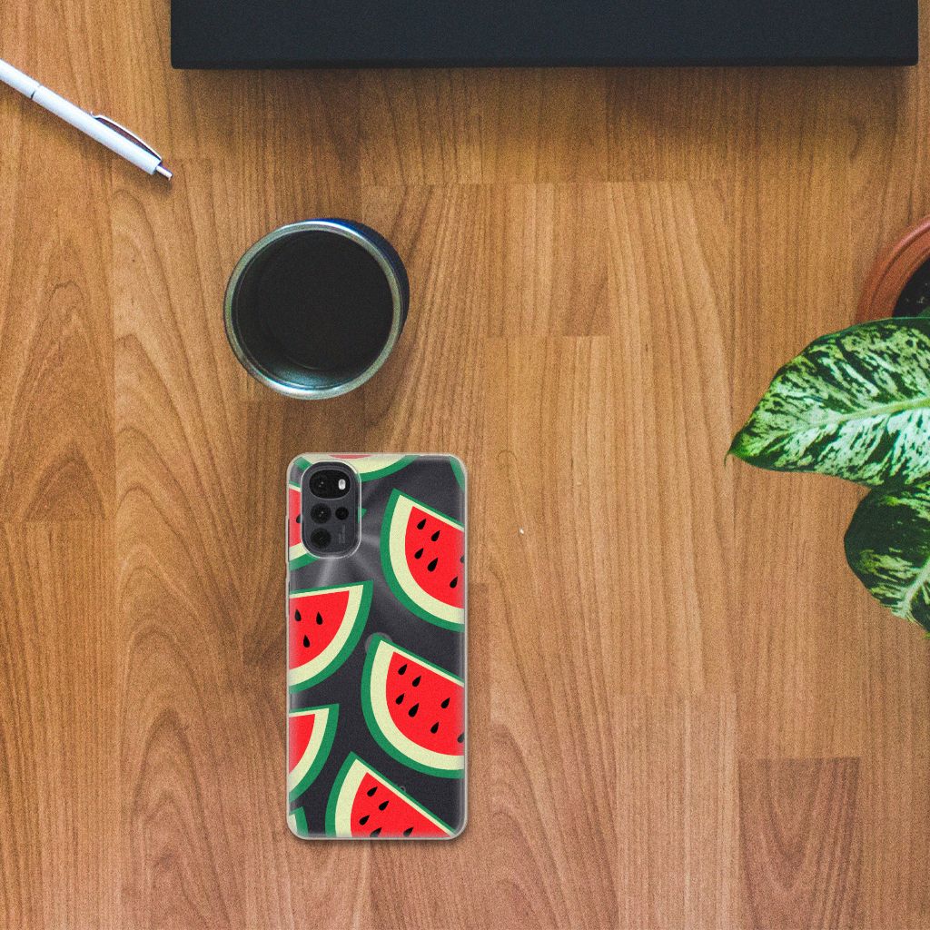 Motorola Moto G22 Siliconen Case Watermelons