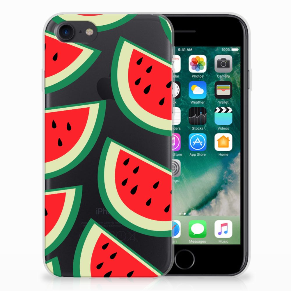 iPhone SE 2022 | SE 2020 | 8 | 7 Siliconen Case Watermelons