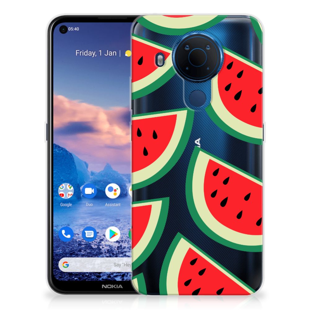 Nokia 5.4 Siliconen Case Watermelons