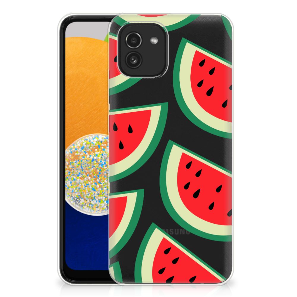 Samsung Galaxy A03 Siliconen Case Watermelons