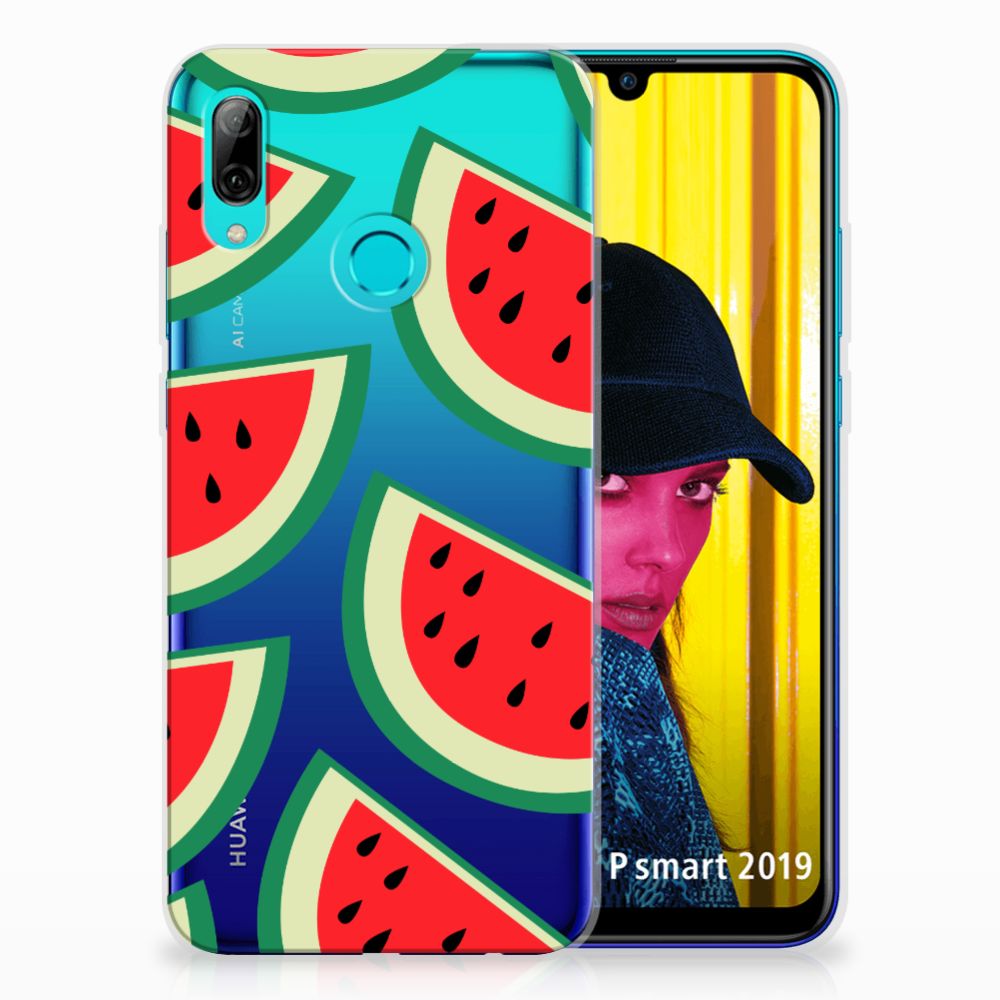 Huawei P Smart 2019 Siliconen Case Watermelons