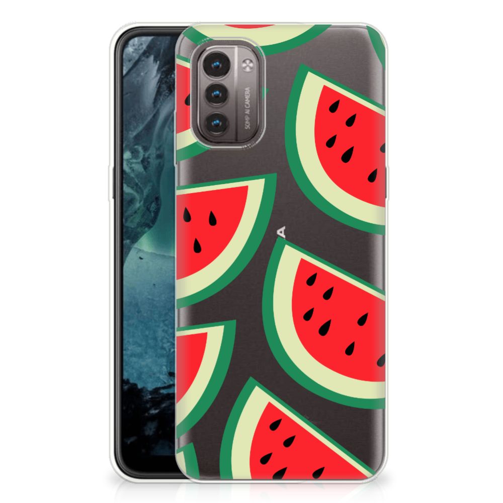 Nokia G21 | G11 Siliconen Case Watermelons