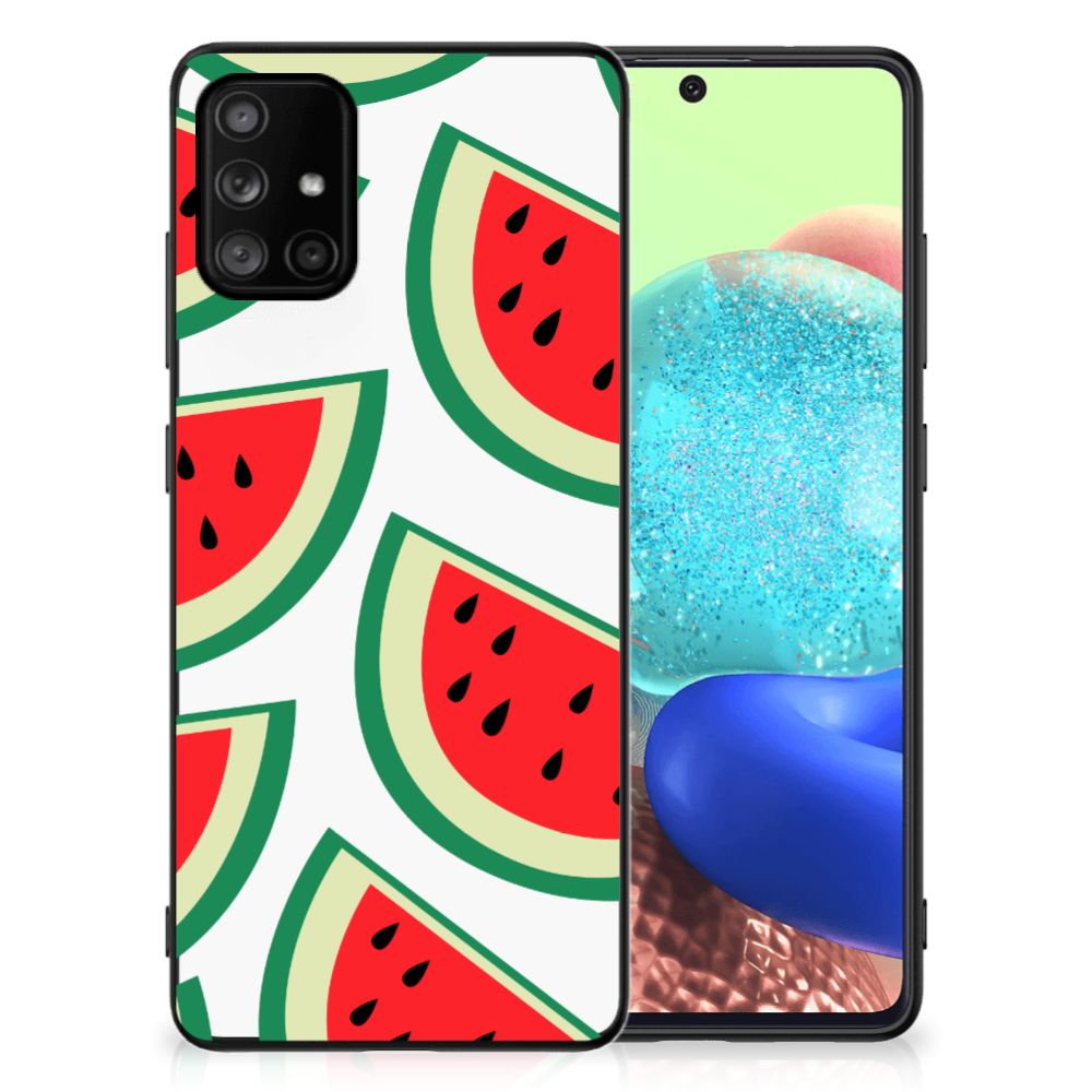 Samsung Galaxy A71 Back Cover Hoesje Watermelons