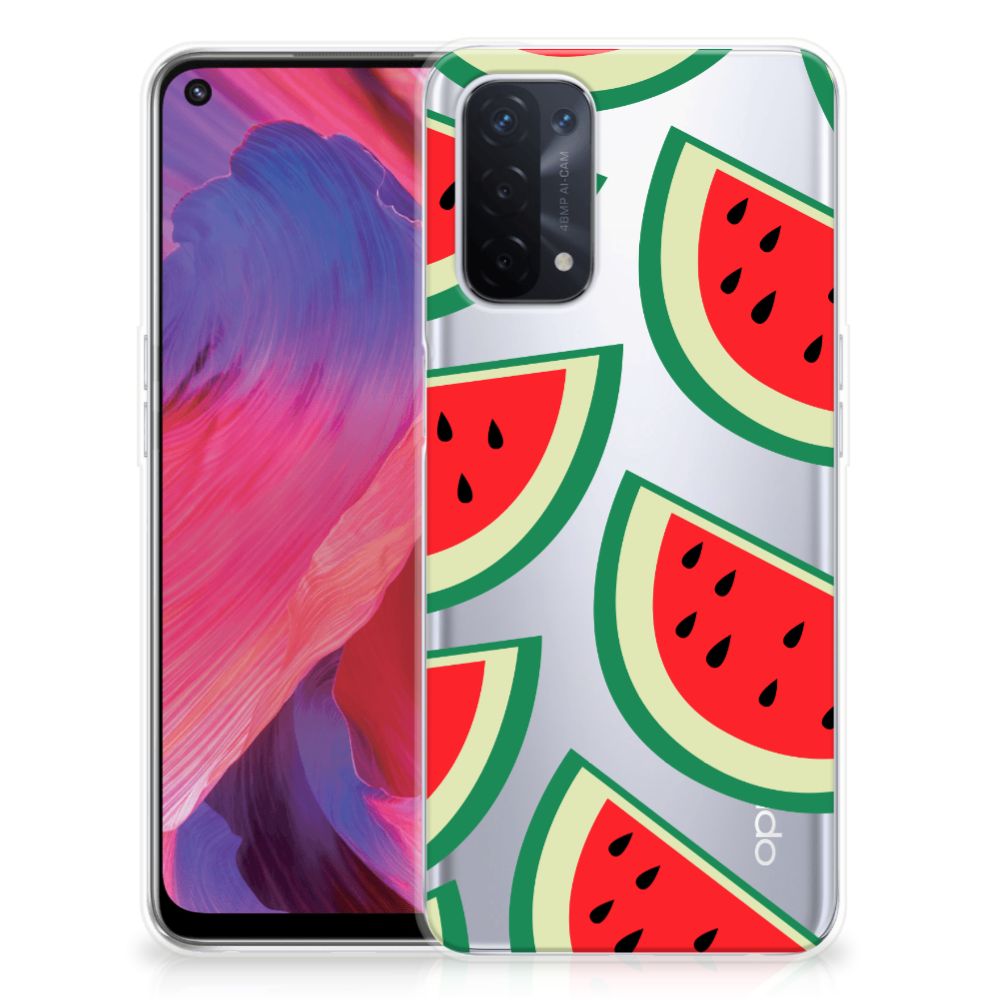 OPPO A93 5G Siliconen Case Watermelons