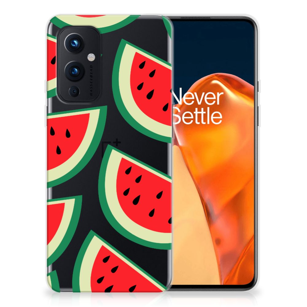 OnePlus 9 Siliconen Case Watermelons