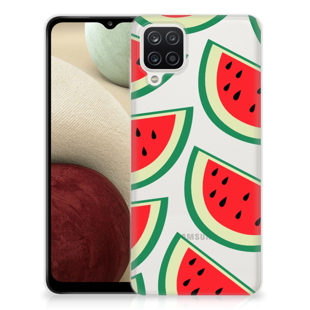 Samsung Galaxy A12 Siliconen Case Watermelons