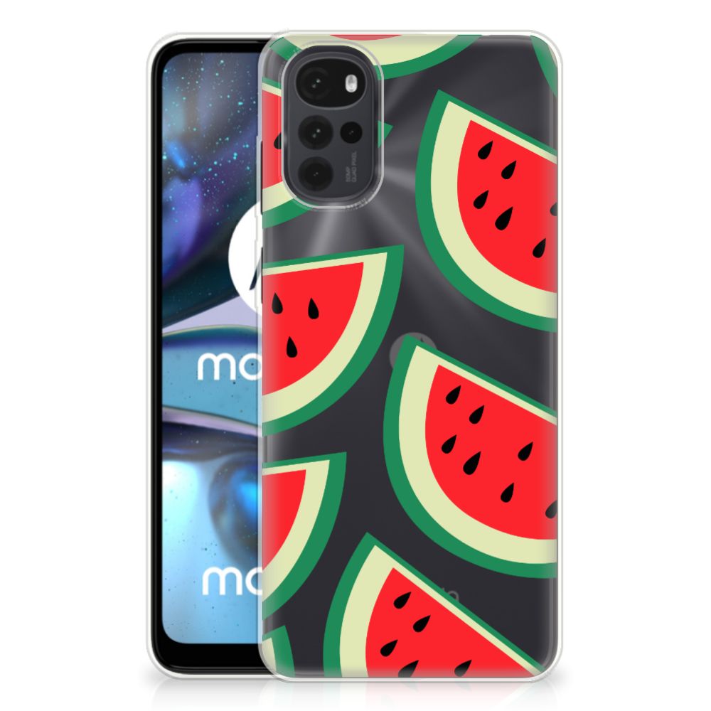 Motorola Moto G22 Siliconen Case Watermelons