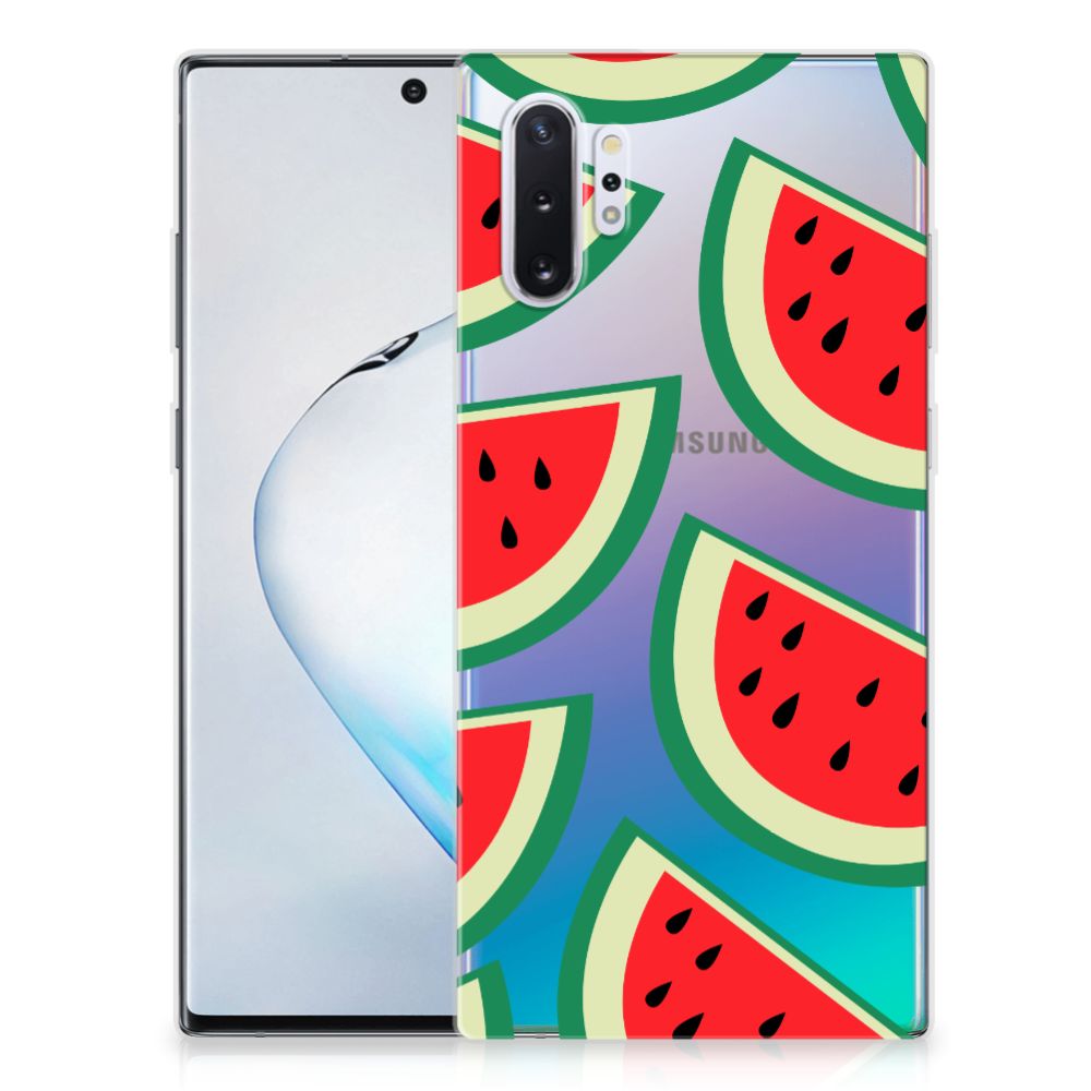 Samsung Galaxy Note 10 Plus Siliconen Case Watermelons