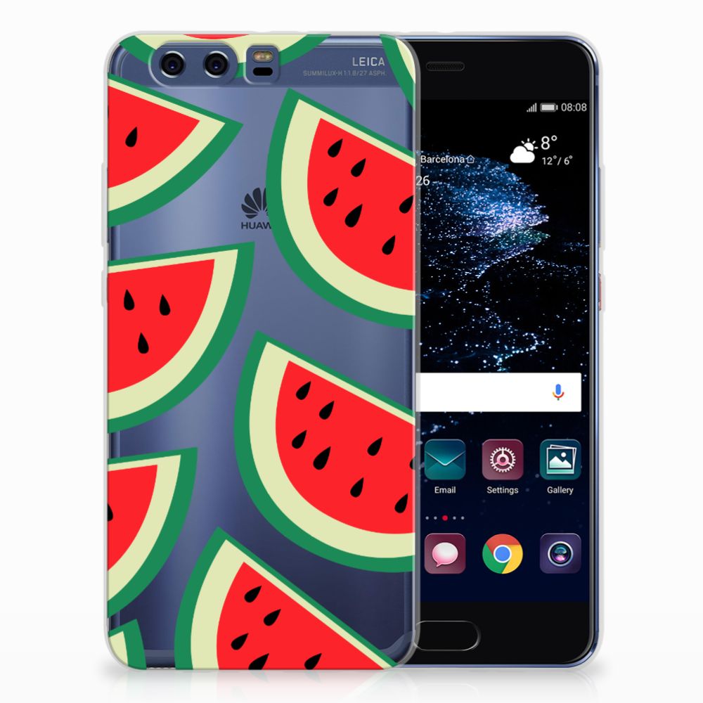 Huawei P10 Plus Siliconen Case Watermelons