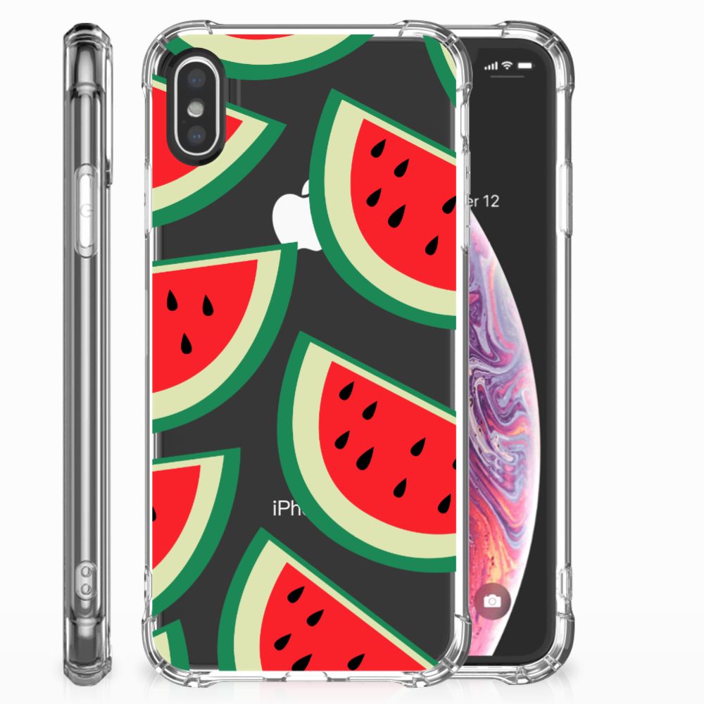 Apple iPhone X | Xs Uniek TPU Hoesje Watermelons