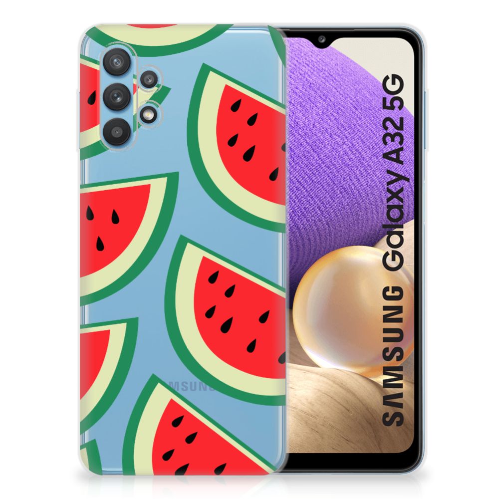 Samsung Galaxy A32 5G Siliconen Case Watermelons