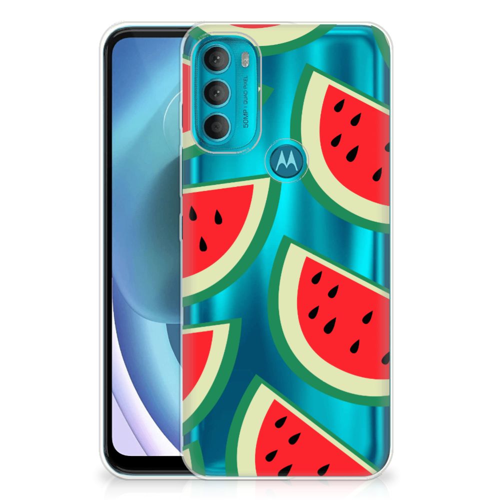 Motorola Moto G71 5G Siliconen Case Watermelons