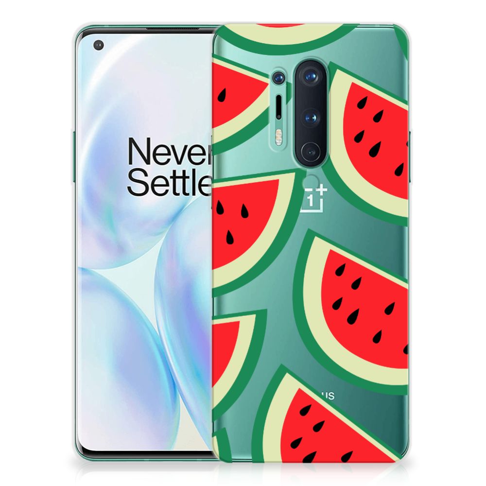 OnePlus 8 Pro Siliconen Case Watermelons