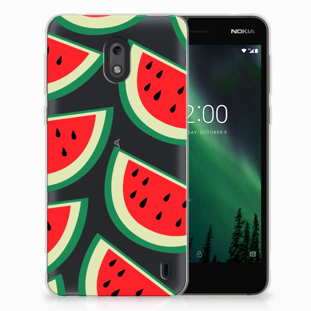 Nokia 2 Siliconen Case Watermelons