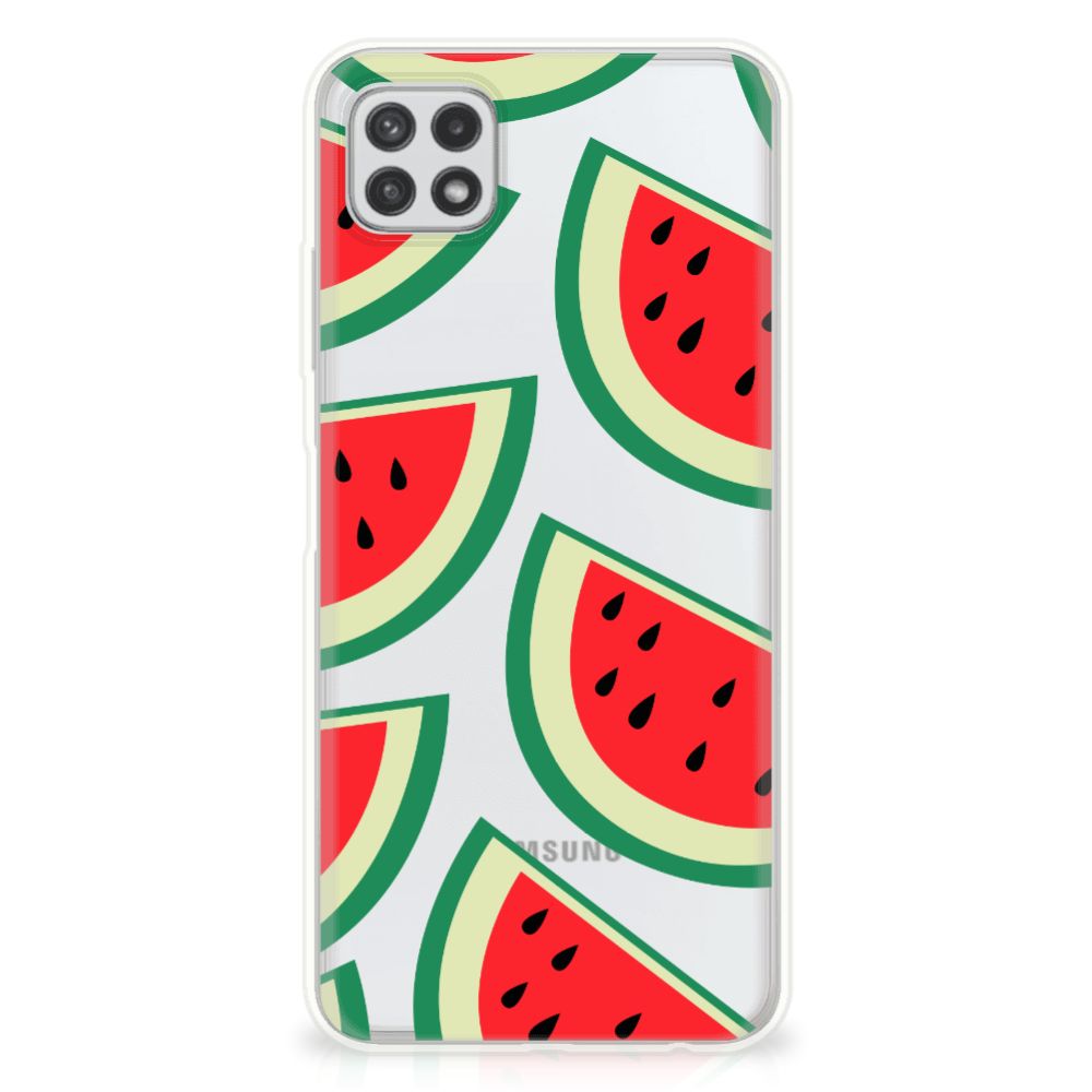 Samsung Galaxy A22 5G Siliconen Case Watermelons