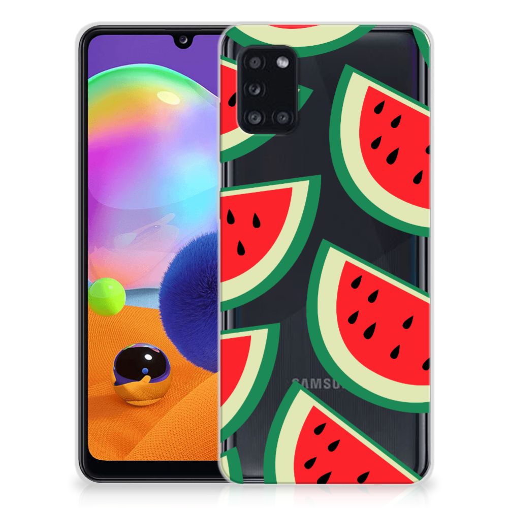 Samsung Galaxy A31 Siliconen Case Watermelons