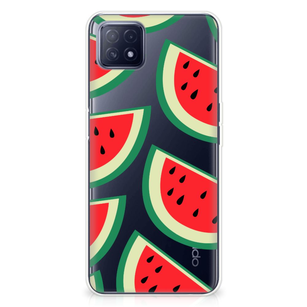 OPPO A53 5G | OPPO A73 5G Siliconen Case Watermelons