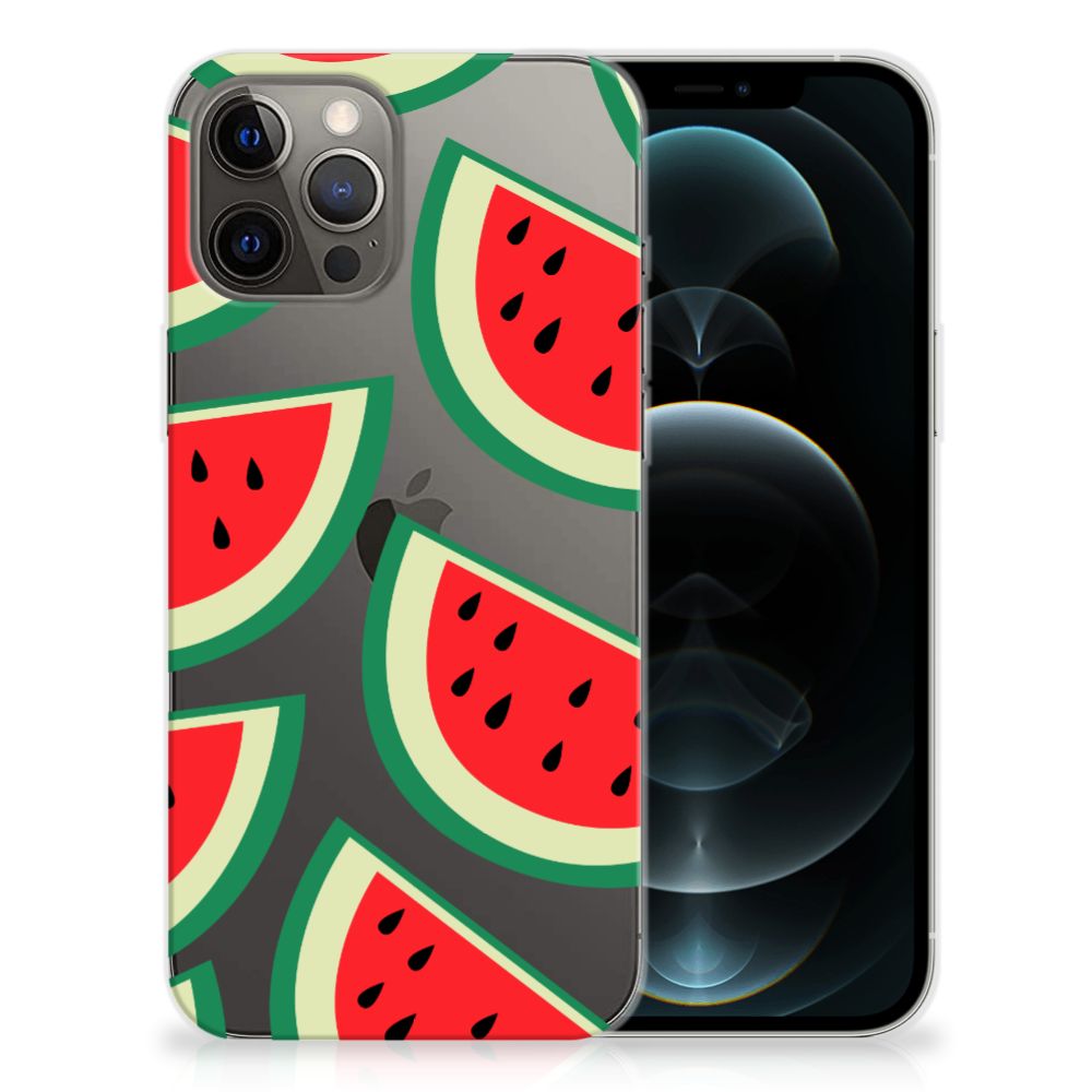 iPhone 12 Pro Max Siliconen Case Watermelons