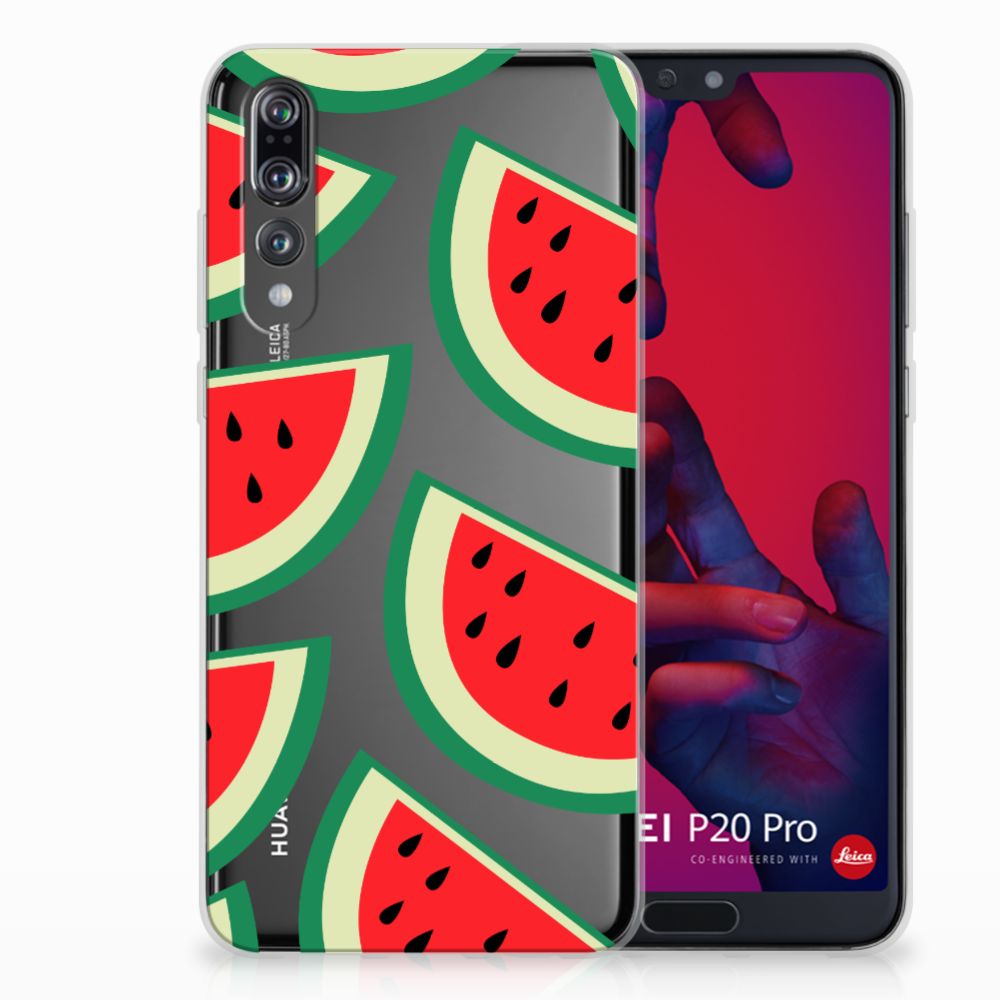 Huawei P20 Pro Siliconen Case Watermelons