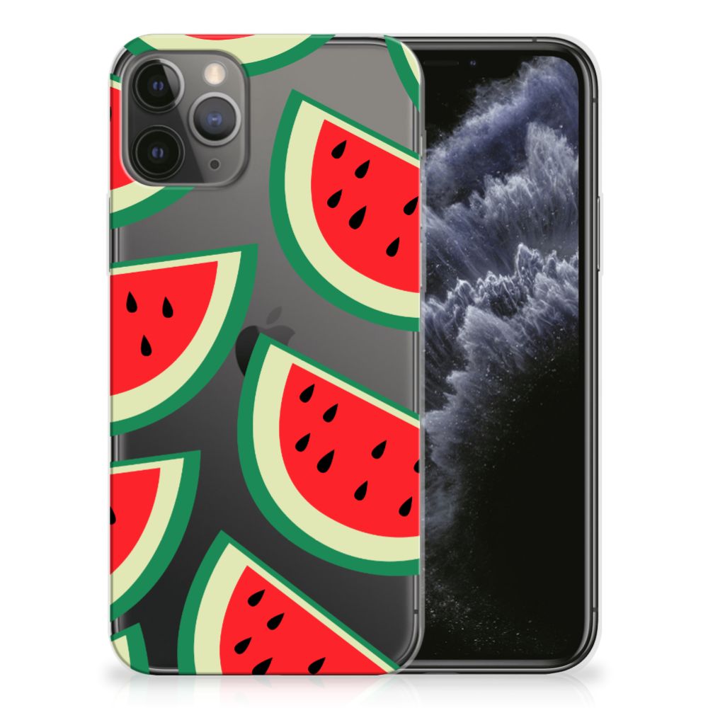 Apple iPhone 11 Pro Siliconen Case Watermelons