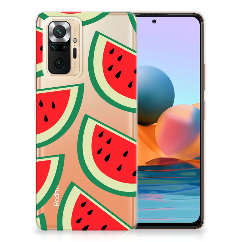 Xiaomi Redmi Note 10 Pro Siliconen Case Watermelons