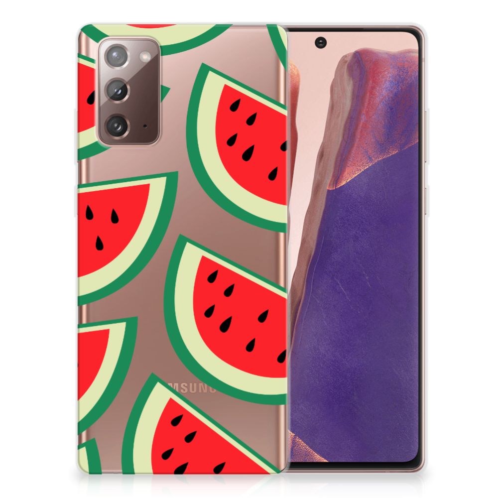 Samsung Note 20 Siliconen Case Watermelons