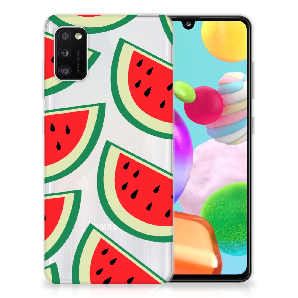 Samsung Galaxy A41 Siliconen Case Watermelons