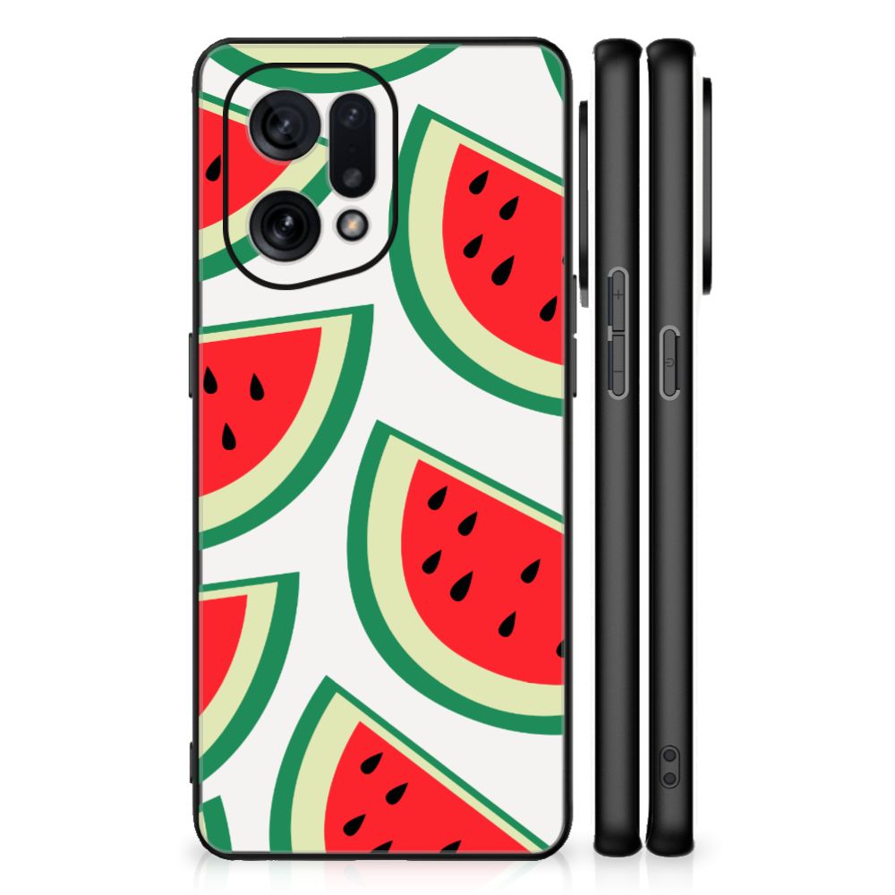 OPPO Find X5 Back Cover Hoesje Watermelons