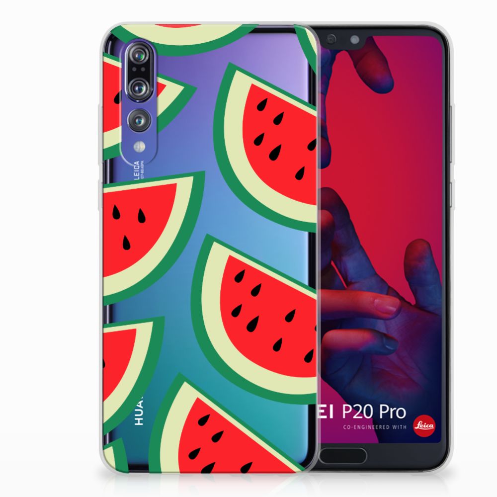 Huawei P20 Pro Siliconen Case Watermelons
