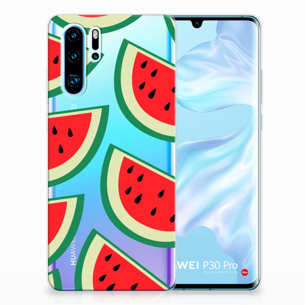 Huawei P30 Pro Siliconen Case Watermelons