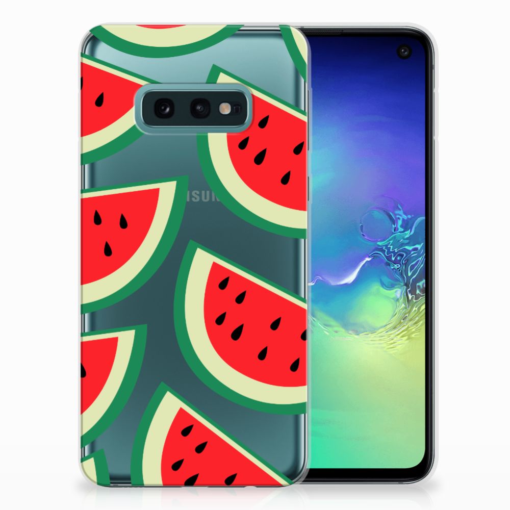 Samsung Galaxy S10e Siliconen Case Watermelons