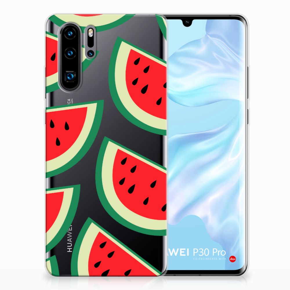 Huawei P30 Pro Siliconen Case Watermelons