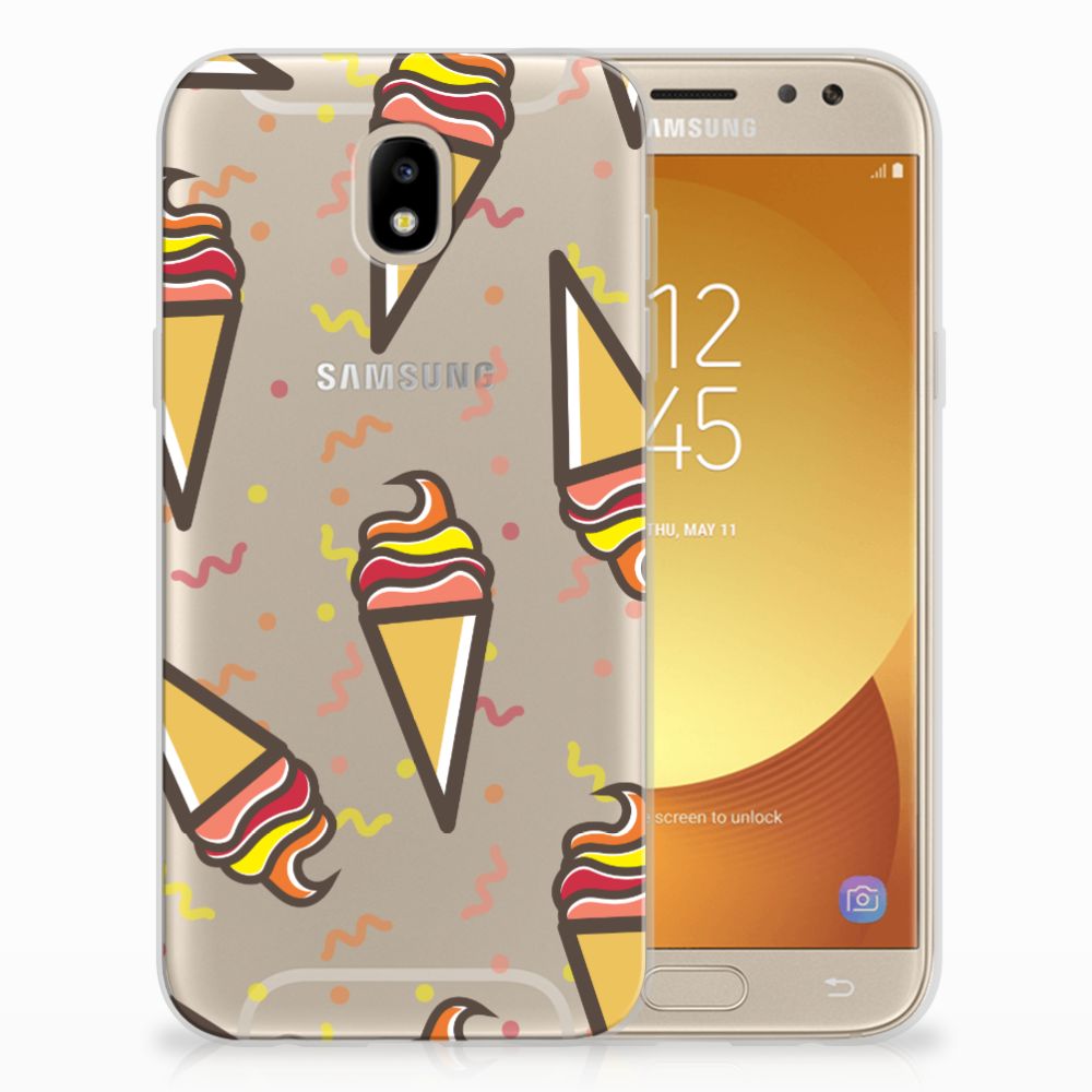 Samsung Galaxy J5 2017 Siliconen Case Icecream