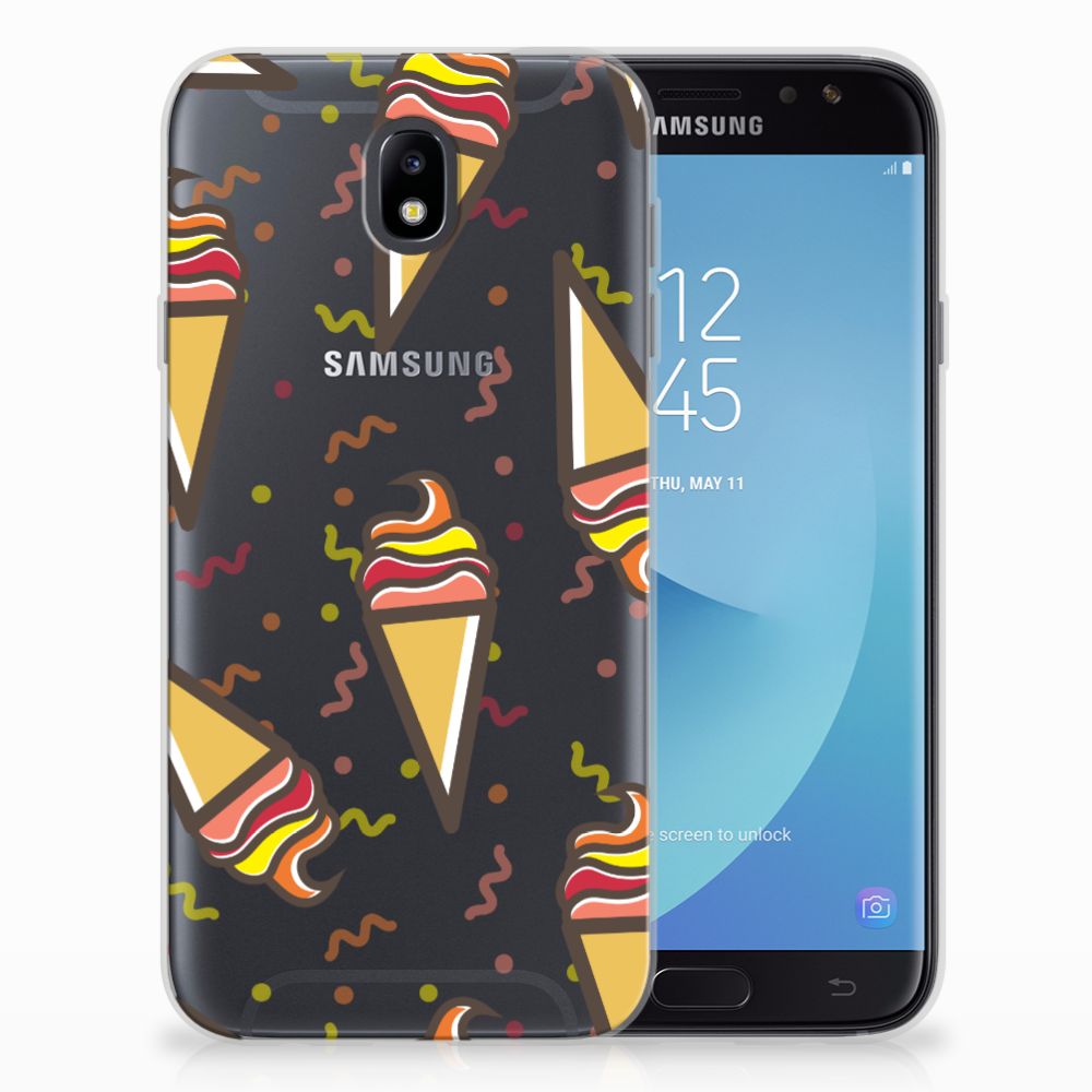 Samsung Galaxy J7 2017 | J7 Pro Siliconen Case Icecream