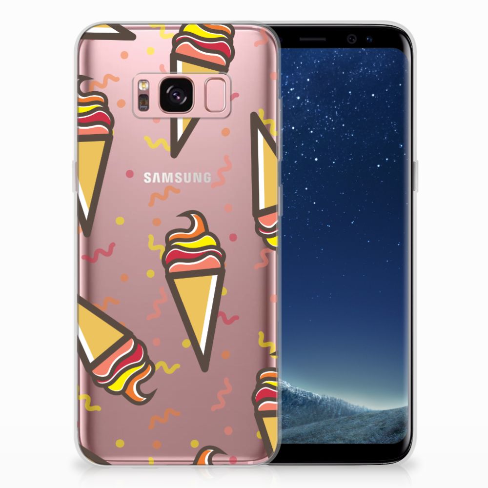 Samsung Galaxy S8 Siliconen Case Icecream