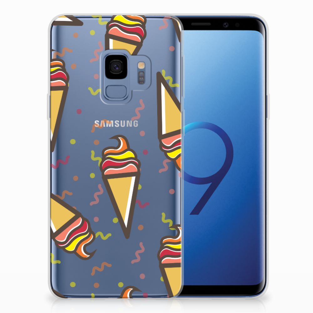 Samsung Galaxy S9 Siliconen Case Icecream