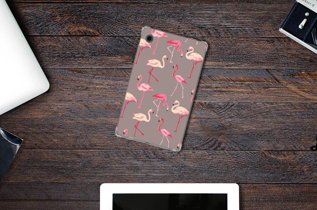 Samsung Galaxy Tab A9 Back Case Flamingo