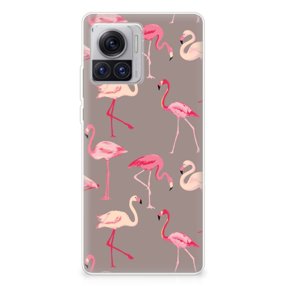 Motorola Moto X30 Pro TPU Hoesje Flamingo
