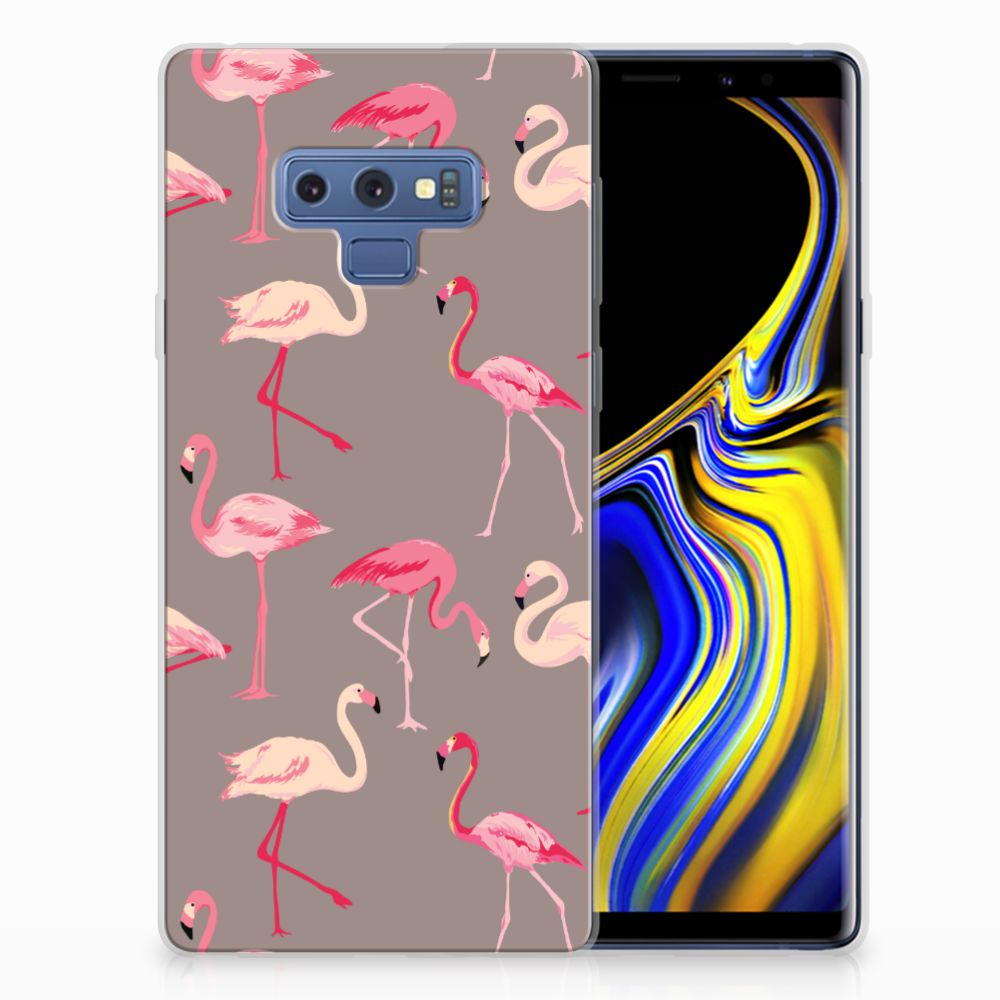 Samsung Galaxy Note 9 TPU Hoesje Flamingo