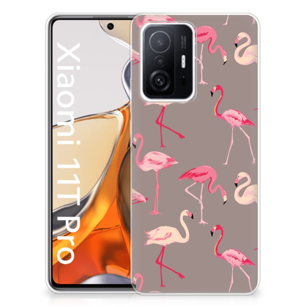 Xiaomi 11T | 11T Pro TPU Hoesje Flamingo